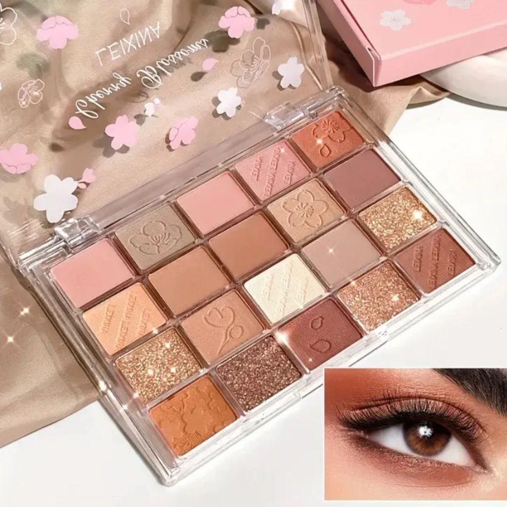 Leixina:20-Color Sakura Cherry Blossom Eyeshadow Palette